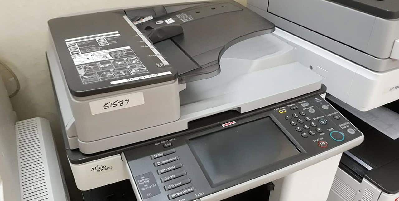 Máy Photocopy Ricoh Aficio MP 3352 - Ảnh 4