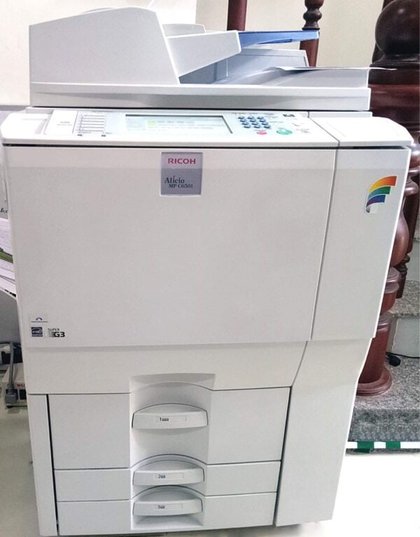 Máy Photocopy Ricoh Aficio MP C6501 - Ảnh 2