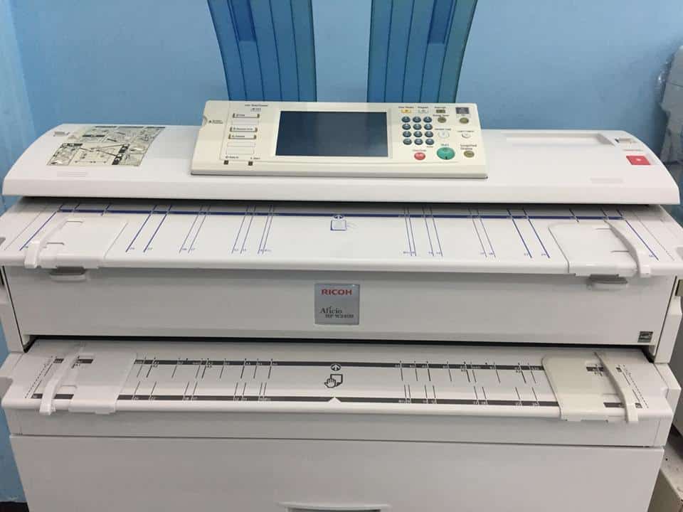 Máy Photocopy A0 Ricoh Aficio MP W3601 - Ảnh 4