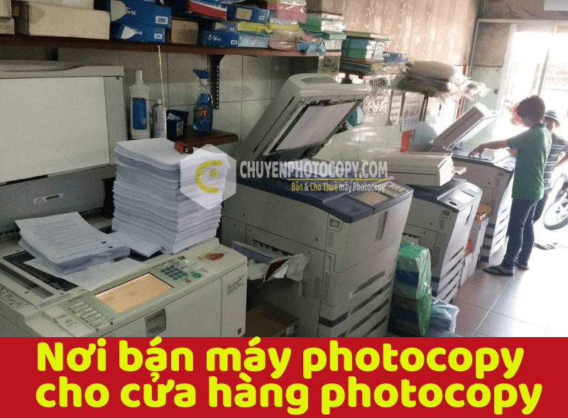 Máyphotocopy cho cua hang photo dich vu