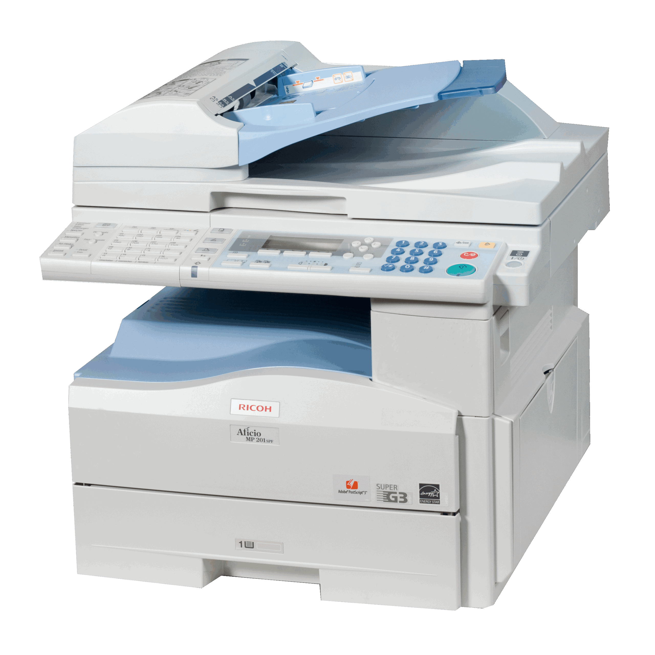 Máy Photocopy Ricoh Aficio MP 201SPF - Ảnh 2