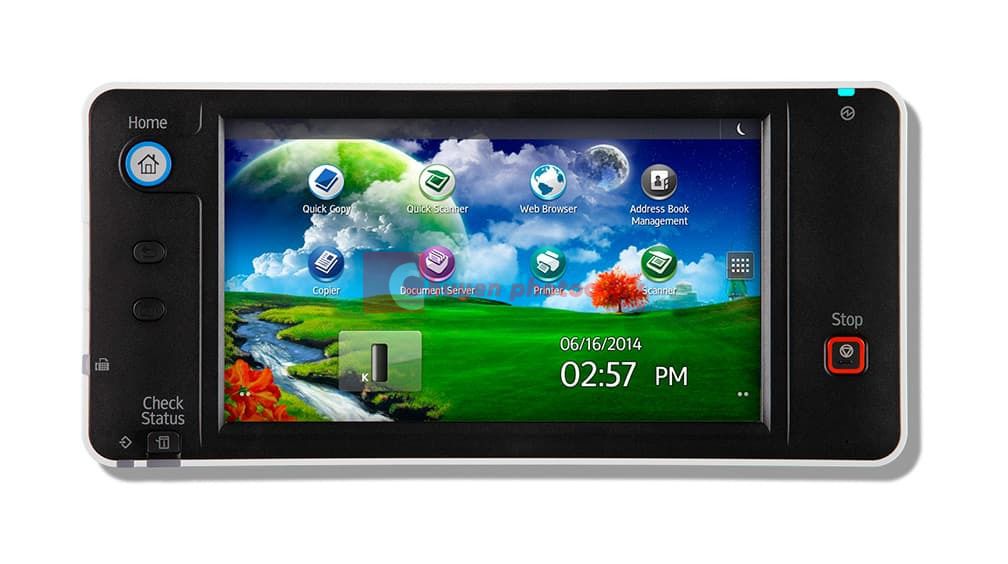 Màn hình cảm ứng thông minh của máy Ricoh MP 3554sp
