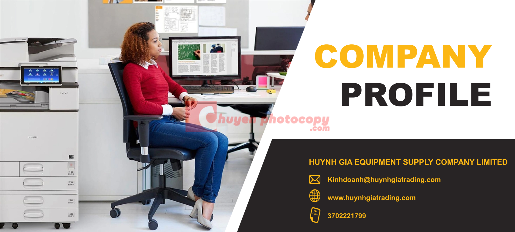 giới thiệu công ty tnhh cung cấp thiết bị huỳnh gia