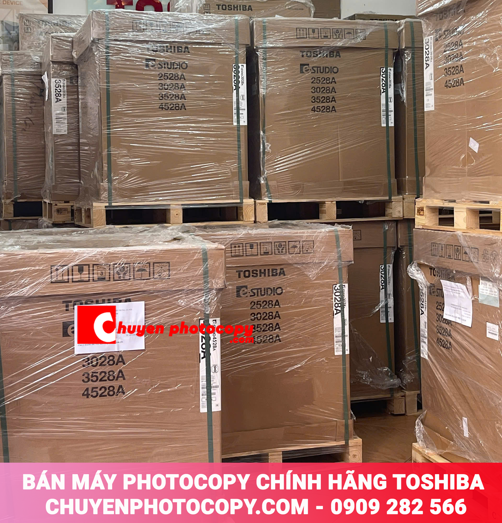 Máy photocopy chính hãng Toshiba