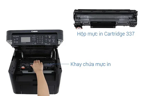 Máy in laser đen trắng Canon MF241D - Ảnh 8