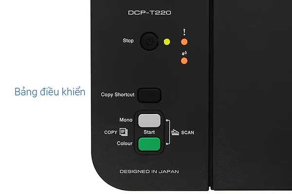 Máy in phun màu đa năng Brother DCP-T220 - Ảnh 10