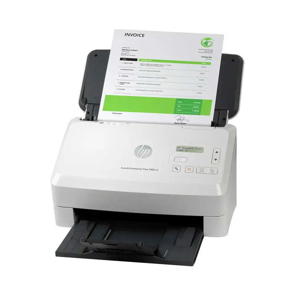 Máy scan HP ScanJet Enterprise Flow 5000 s5 (6FW09A) - Ảnh 4
