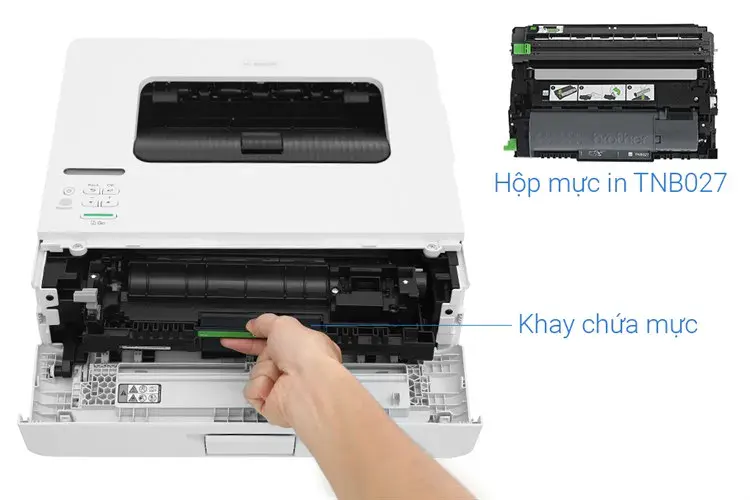 Máy in laser trắng đen đơn năng Brother HL-B2100D - Ảnh 7