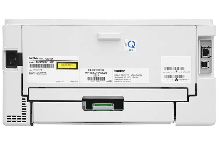 Máy in laser trắng đen đơn năng Brother HL-B2180DW - Ảnh 9