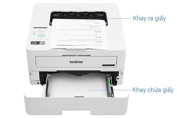 Máy in laser trắng đen đơn năng Brother HL-B2180DW - Ảnh 5