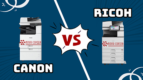 So sánh máy photocopy Canon và Ricoh